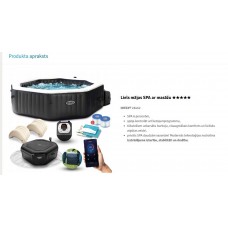 Piepūšamā SPA džakuzi ar hidromasāžu  INTEX 28462 premium